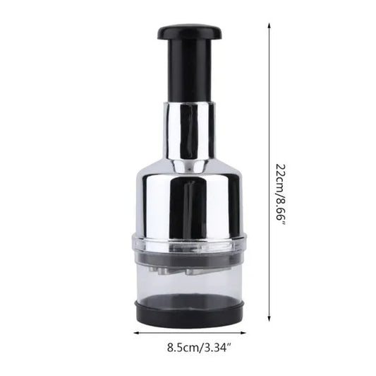 Vegetable Fruit Salad Onion Garlic Food Hand Chopper Cutter Slicer Peeler Dicer