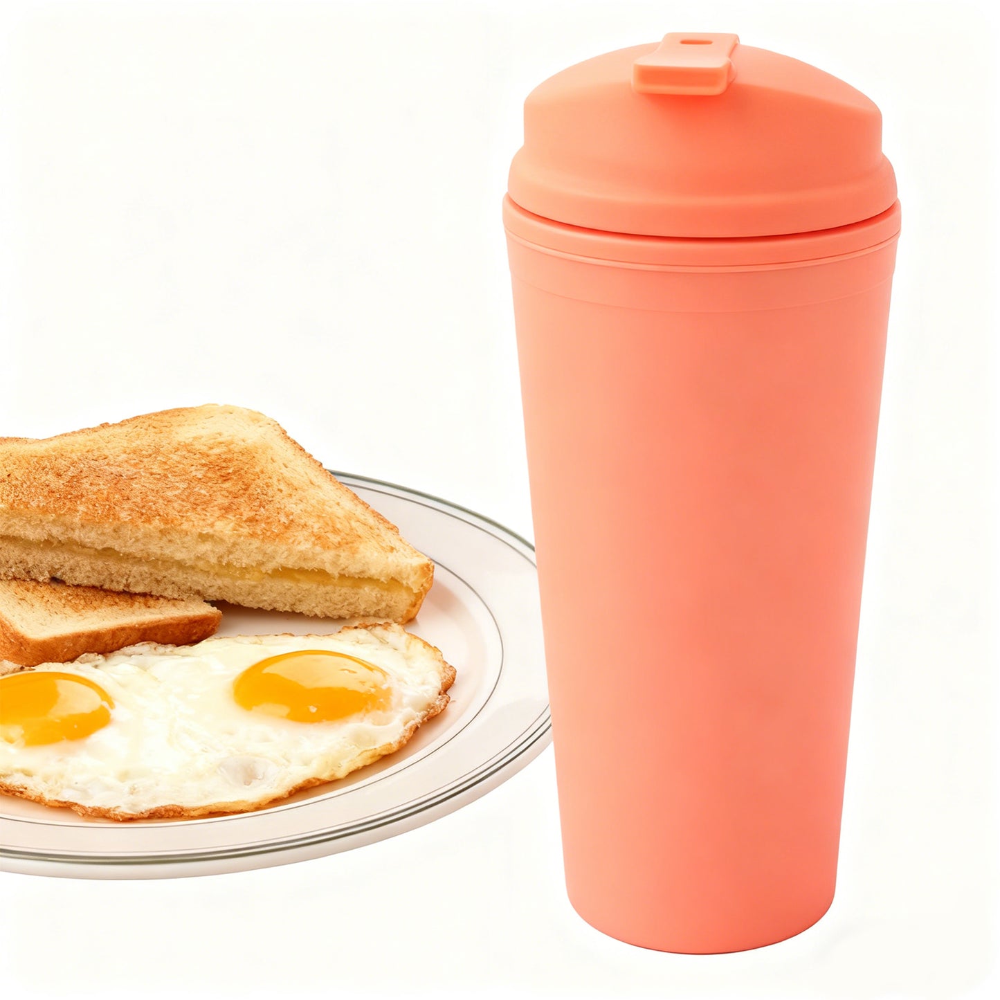 Coffee Cup 650ml-Orange 7783