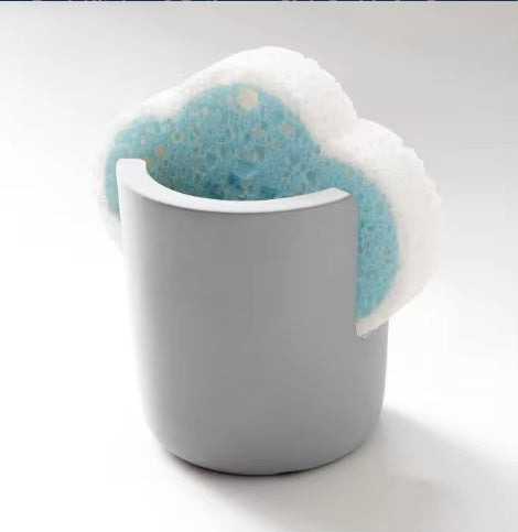 Diatom Mud Sponge Rack Kitchen & Bathroom Sink Caddy For Sponges Scrubbers