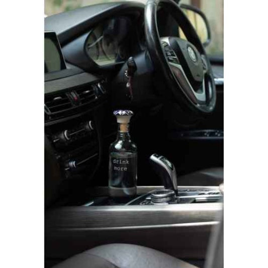 Drink More Glass Water Bottle With Ceramic Stopper - 750ML