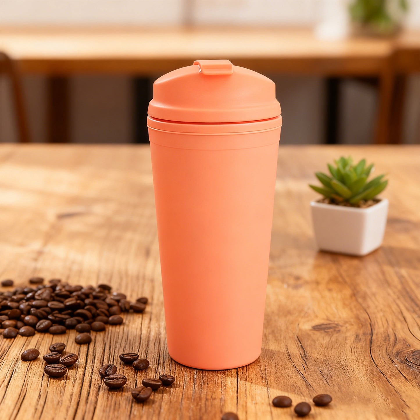 Coffee Cup 650ml-Orange 7783